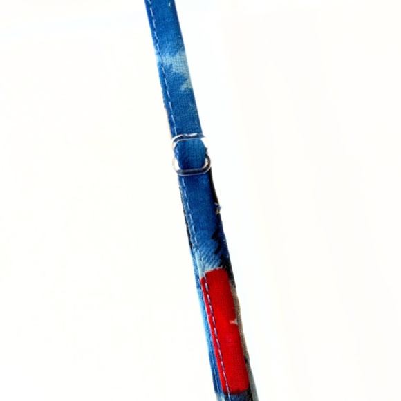 Kensie Pretty Abstract Watercolour Ruffle Dress Size M - Picture 7 of 10